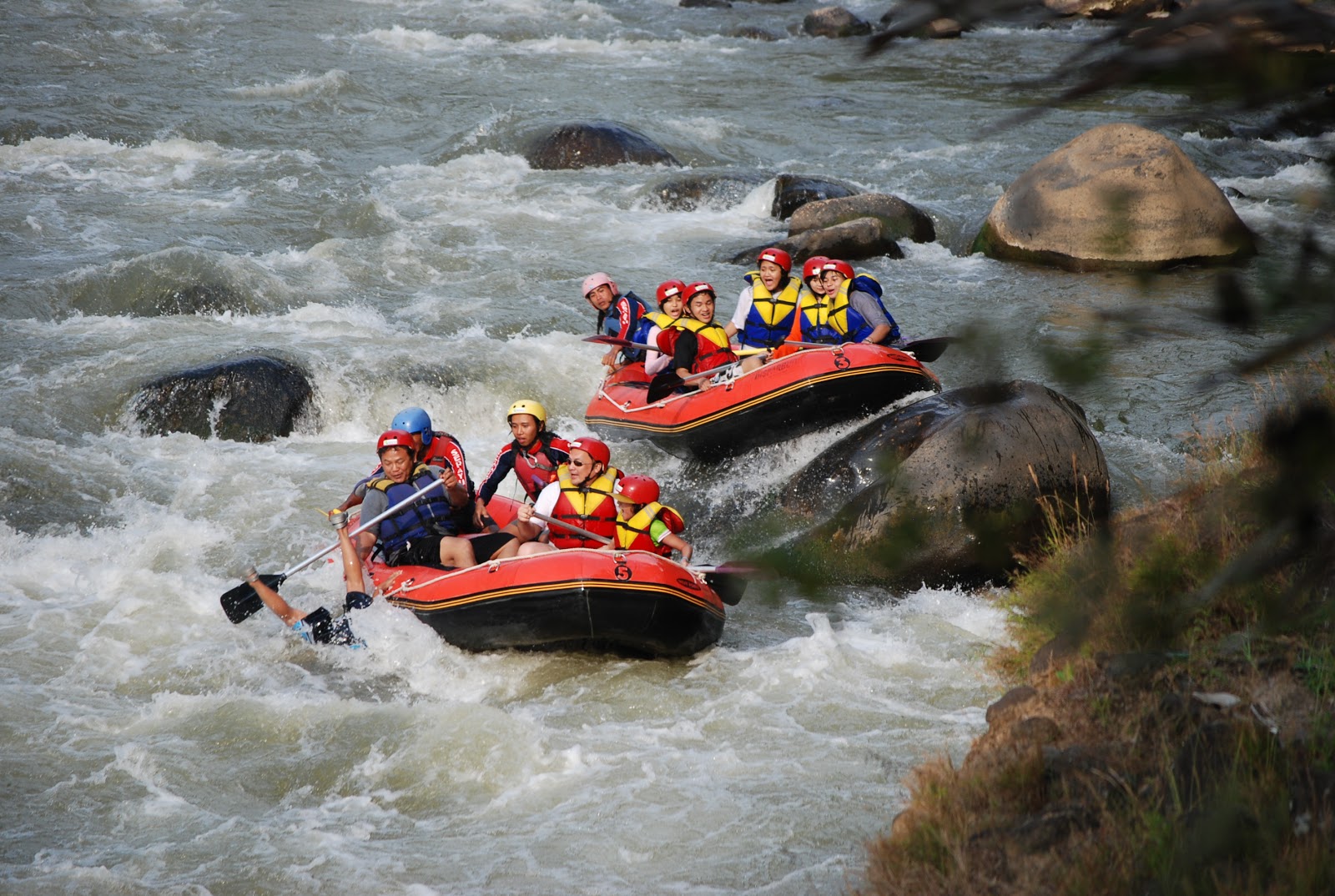 Rafting Sungai Elo